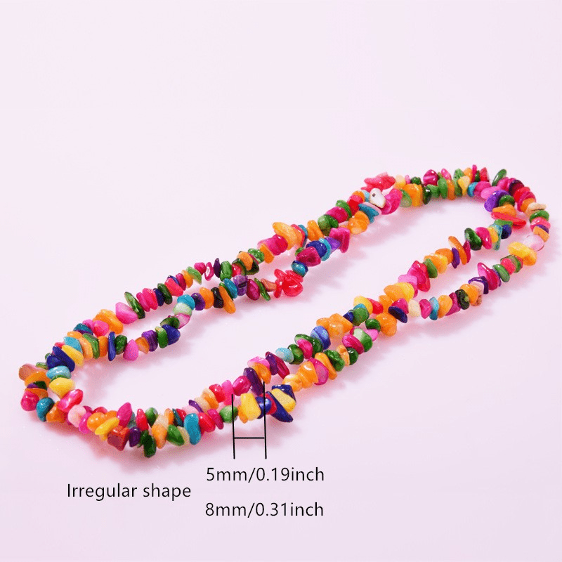 50pcs Natural Crystal Agate Gravel DIY Jewelry Bracelet Necklace