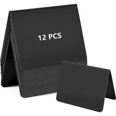 Mini Chalkboard Signs 12 Pack, Food Labels for Buffet