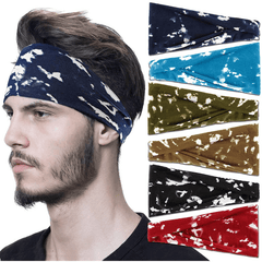 Moisture Wicking Sports Headbands for Men & Women