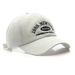 Embroidery York Baseball Hats Washed Cotton Cap For Men Women Gorras