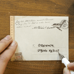 12pcs Retro Small Envelopes DIY Craft Paper Postcards School Material