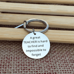 Letter Print Bag Pendant Metal Travel Accessory Gift