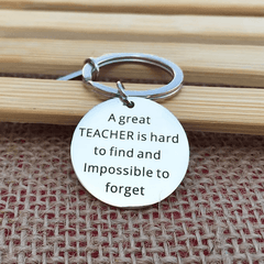 Letter Print Bag Pendant Metal Travel Accessory Gift