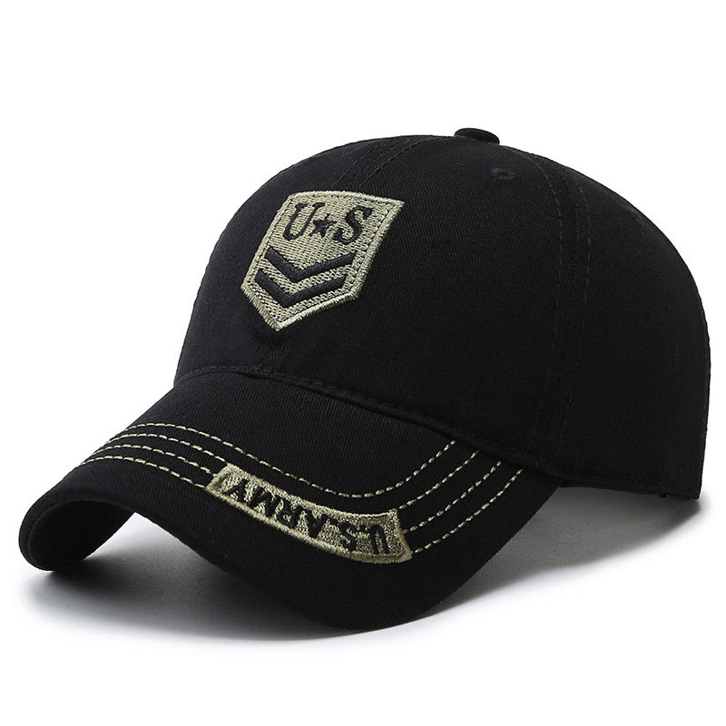 Camouflage Baseball Cap Outdoor Sports Embroidered Fishing Hat