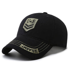 Camouflage Baseball Cap Outdoor Sports Embroidered Fishing Hat