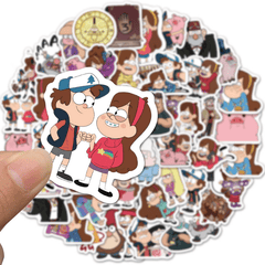 50pcs Cartoon Anime Stickers Waterproof for Travel Phone Case