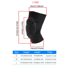 Breathable Knee Pads for Men Women Kids Protective Brace for Sports