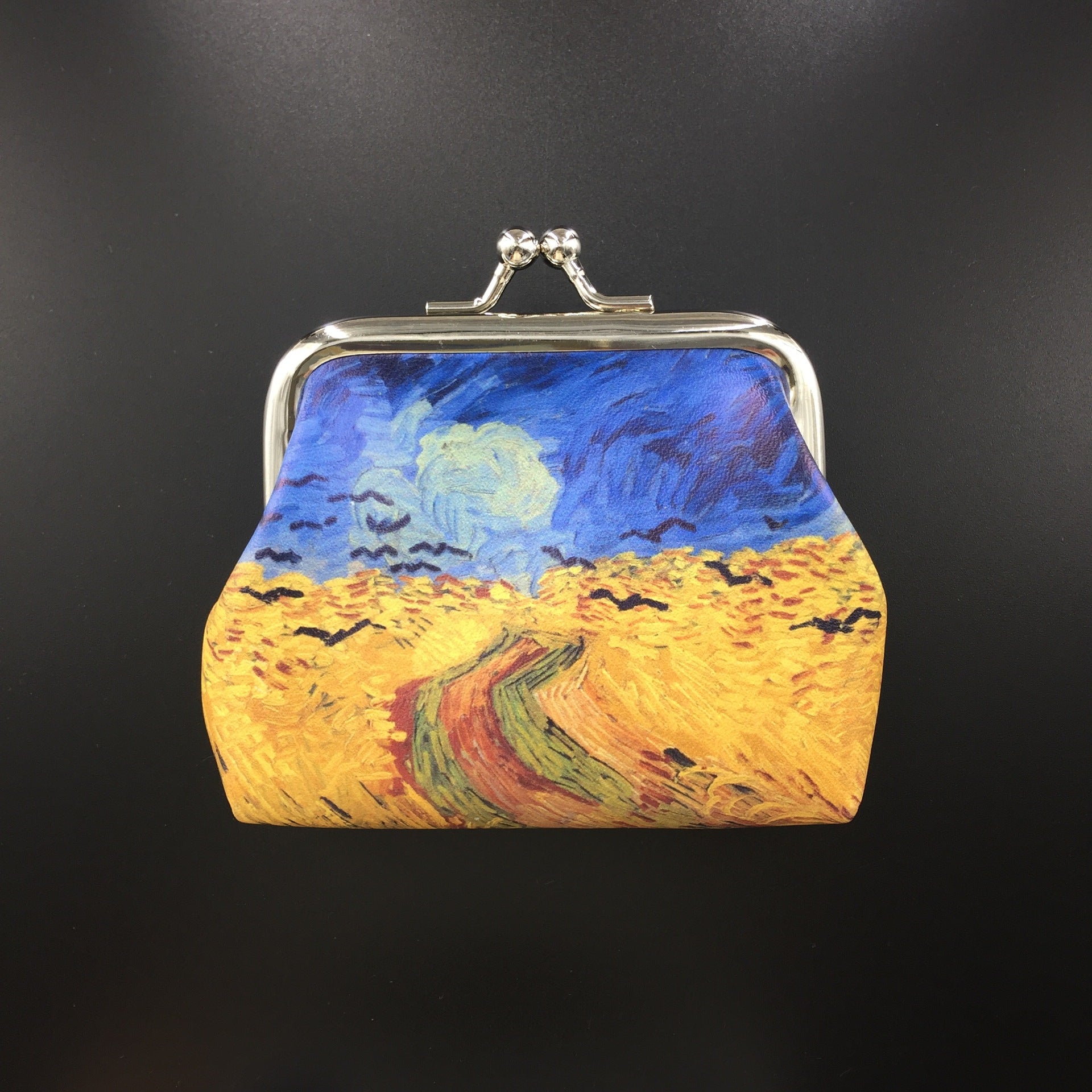 Painting Coin Purse Wallet Storage Bag Boys Girls Accessories