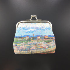 Painting Coin Purse Wallet Storage Bag Boys Girls Accessories