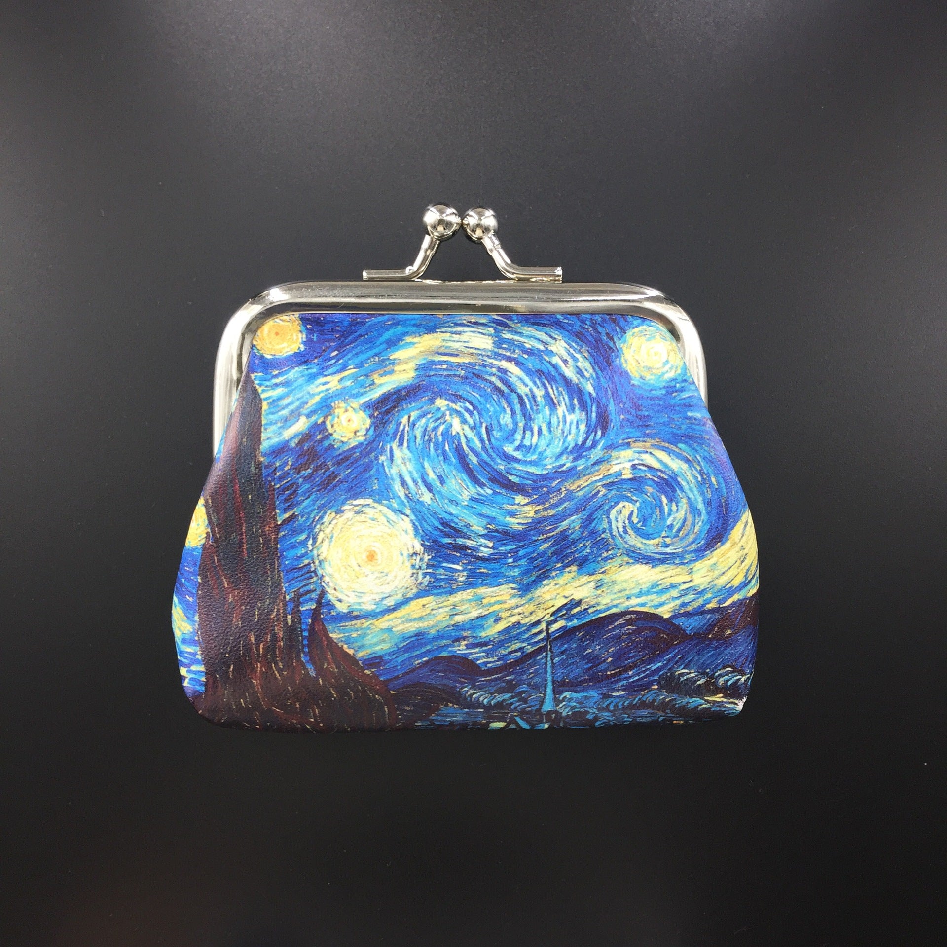 Painting Coin Purse Wallet Storage Bag Boys Girls Accessories