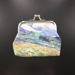 Painting Coin Purse Wallet Storage Bag Boys Girls Accessories