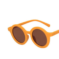 Round Frame UV Protection Sunglasses for Kids