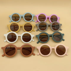 Round Frame UV Protection Sunglasses for Kids