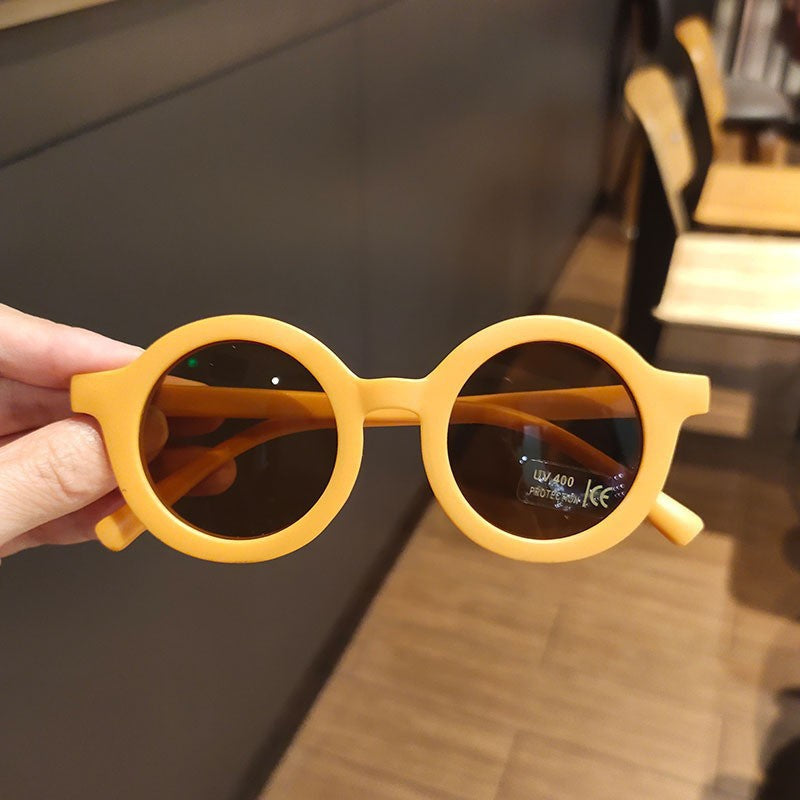 Round Frame UV Protection Sunglasses for Kids