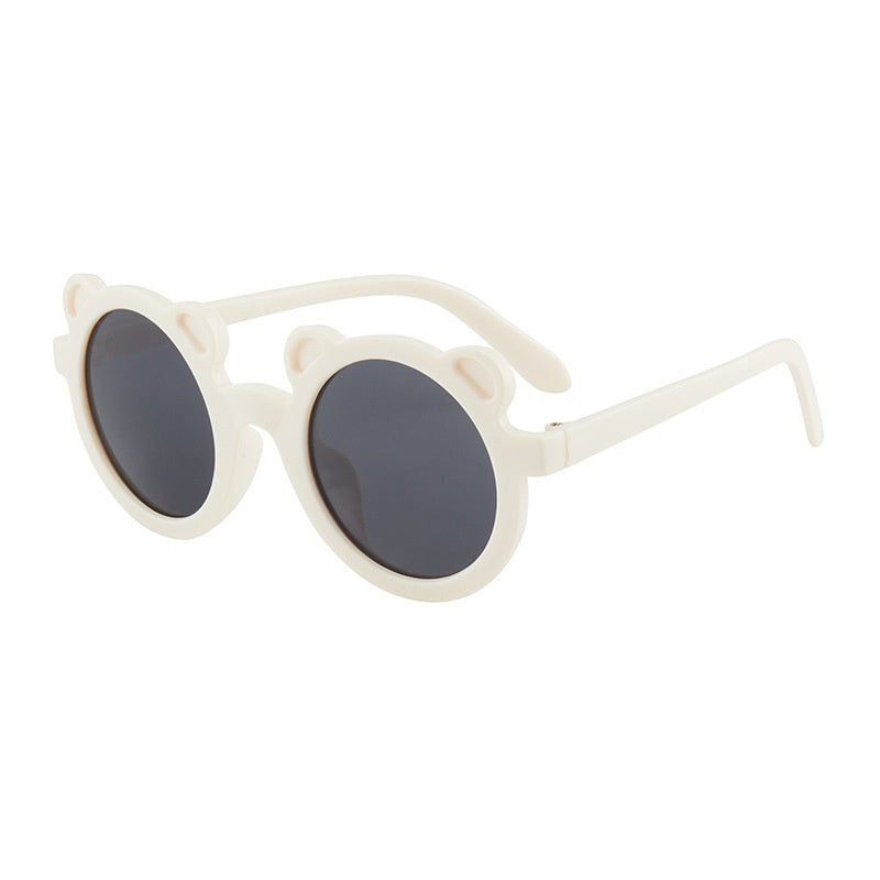 Girls Bear Shape UV Protection Sunglasses for Outdoor Activities