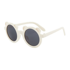 Girls Bear Shape UV Protection Sunglasses for Outdoor Activities