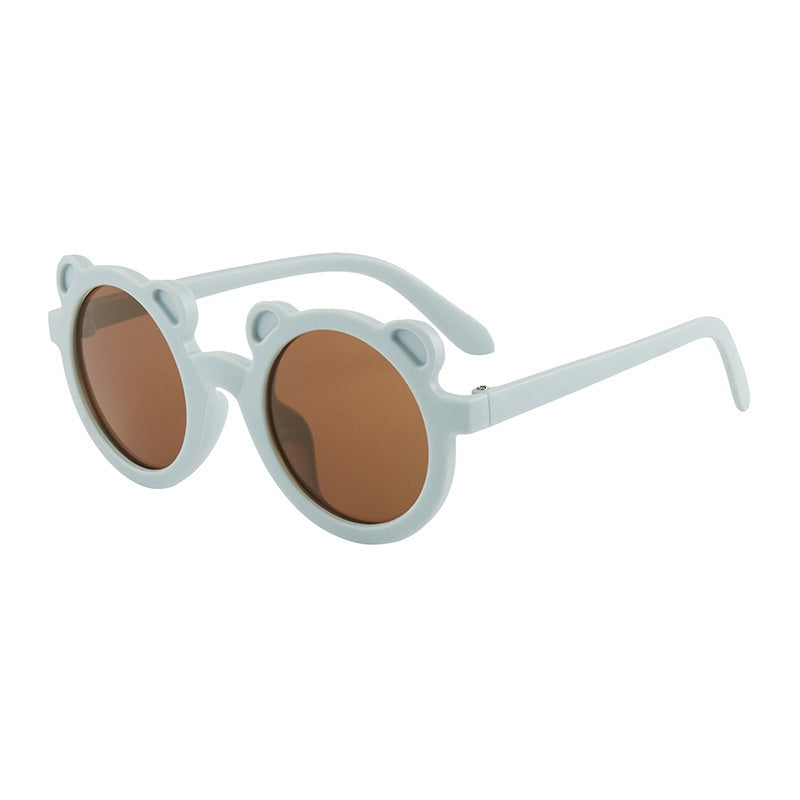 Girls Bear Shape UV Protection Sunglasses for Outdoor Activities