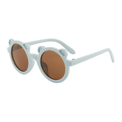 Girls Bear Shape UV Protection Sunglasses for Outdoor Activities