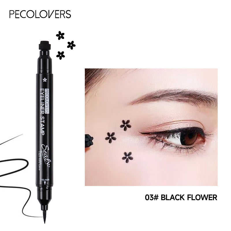 Double Head Liquid Eyeliner Pen Waterproof Eye Liner Pencil Makeup Tool