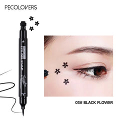 Double Head Liquid Eyeliner Pen Waterproof Eye Liner Pencil Makeup Tool
