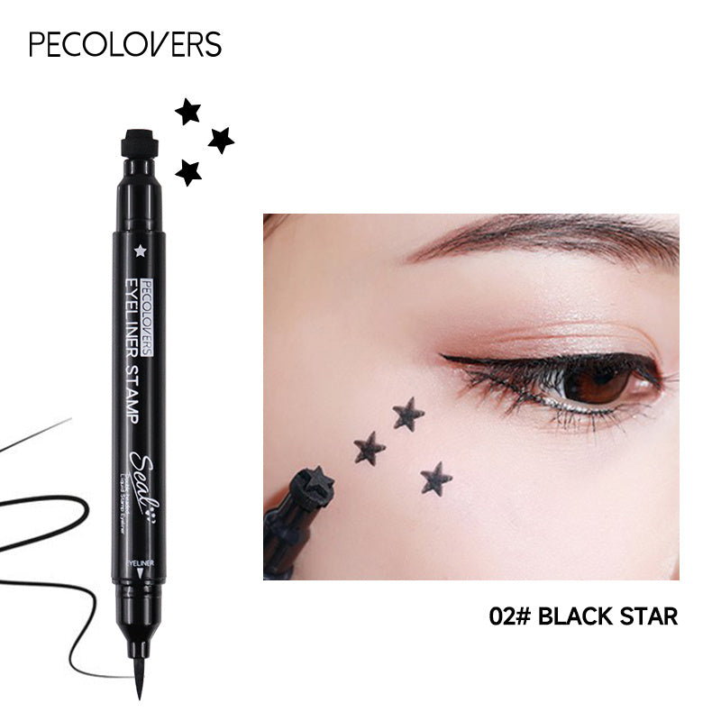 Double Head Liquid Eyeliner Pen Waterproof Eye Liner Pencil Makeup Tool