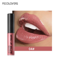 High Pigmented Lip Gloss Waterproof Dewy Texture Lip Glaze