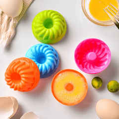 12pcs Silicone Muffin Cups for Home Baking Non Stick Reusable