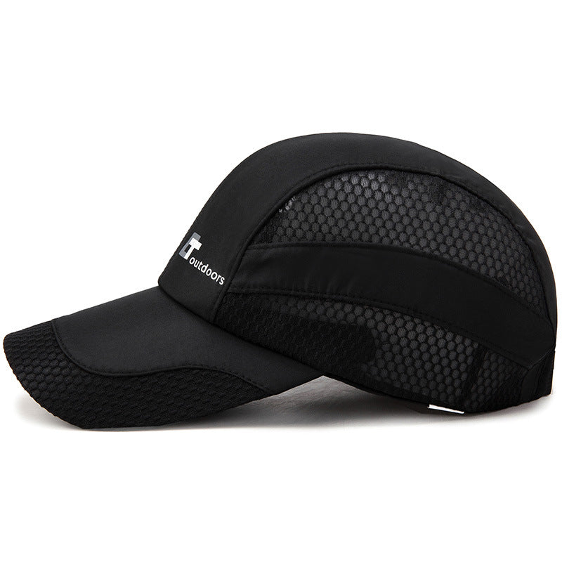 Men's Quick Dry Waterproof Baseball Cap for Outdoor Sports Golf Fishing