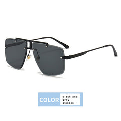 Men's Frameless Polarized Sunglasses for Outdoor Sports