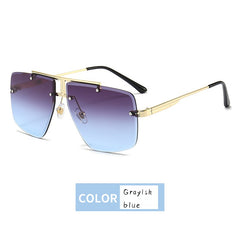 Men's Frameless Polarized Sunglasses for Outdoor Sports