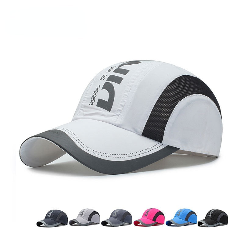Quick Dry Peaked Cap Men Women Youth Outdoor Sports Sun Hat
