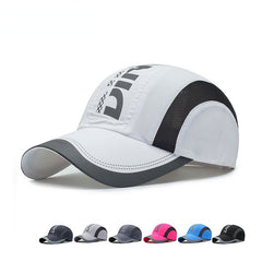 Quick Dry Peaked Cap Men Women Youth Outdoor Sports Sun Hat