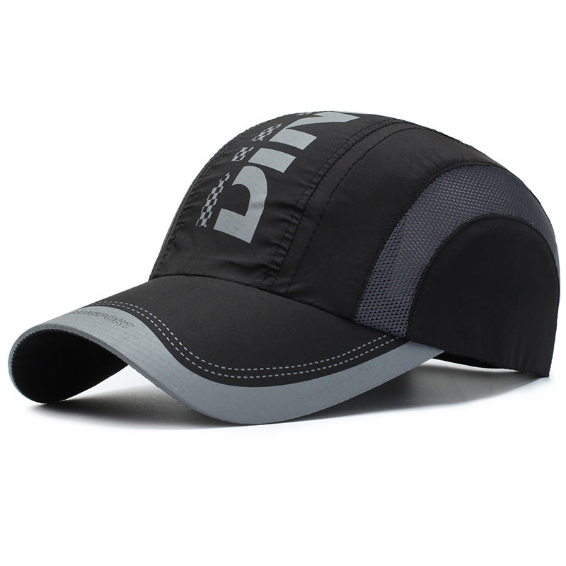 Quick Dry Peaked Cap Men Women Youth Outdoor Sports Sun Hat