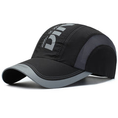 Quick Dry Peaked Cap Men Women Youth Outdoor Sports Sun Hat