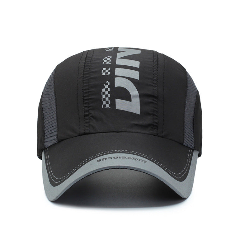 Quick Dry Peaked Cap Men Women Youth Outdoor Sports Sun Hat
