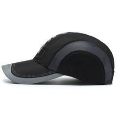 Quick Dry Peaked Cap Men Women Youth Outdoor Sports Sun Hat