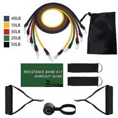 Portable 50LBS Resistance Bands for Gym Workouts