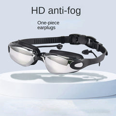 Waterproof HD Goggles Anti fog Swimming Glasses Men Women