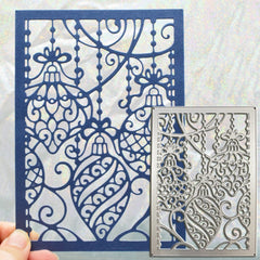 Christmas Card Cutting Dies Stencils Xmas Gift Decoration