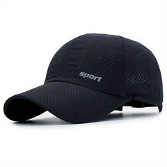 Summer Mesh Quick Drying Hat Men's Baseball Cap Sunshade Breathable