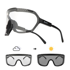 SCVCN SunGlasses Photochromic Cycling Sunglasses Road Driving Mountain