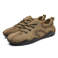 Men's Slip On Stitch Loafer Shoes Comfortable Outdoor Shoes