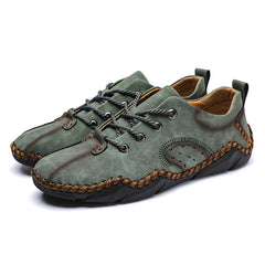 Men's Slip On Stitch Loafer Shoes Comfortable Outdoor Shoes