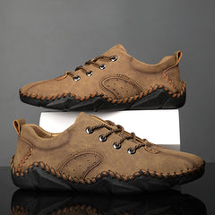 Men's Slip On Stitch Loafer Shoes Comfortable Outdoor Shoes