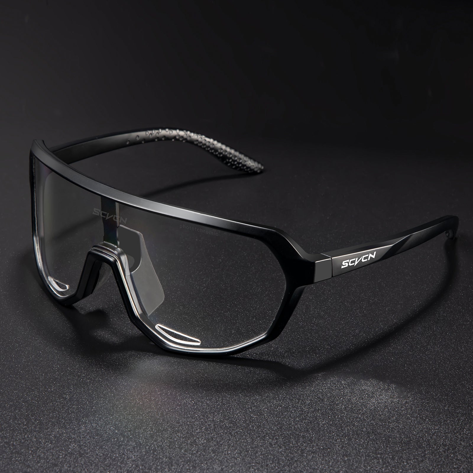 SCVCN Photochromic Lens Cycling Glasses Mountain Running Eyewear