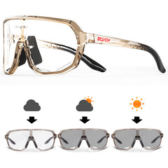 SCVCN Photochromic Lens Cycling Glasses Mountain Running Eyewear