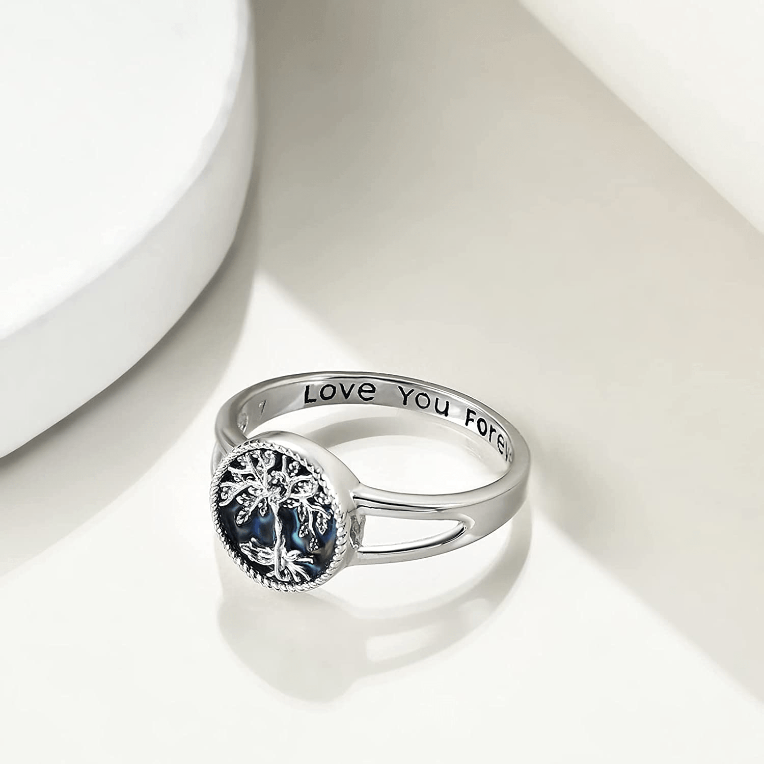 Tree Of Life Round Ring Decorative Accessories For Holiday Party Girls