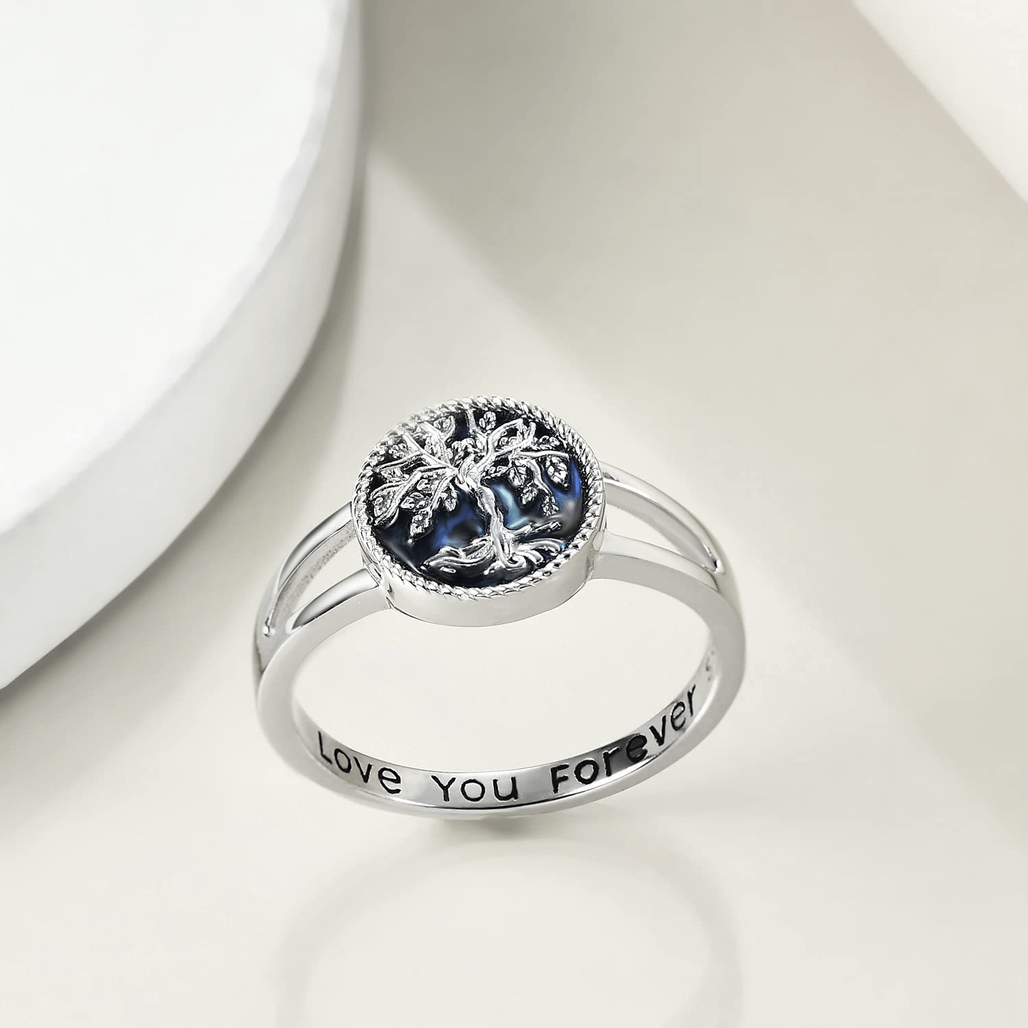 Tree Of Life Round Ring Decorative Accessories For Holiday Party Girls