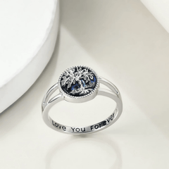 Tree Of Life Round Ring Decorative Accessories For Holiday Party Girls