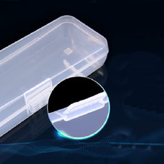 Clear Universal Shaver Storage Box for Men - Eco Friendly
